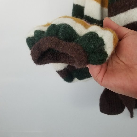 Madewell Payton Striped Oversized Alpaca Sweater - Picture 7 of 12